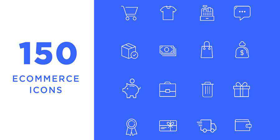 eCommerce Line Icon Collection