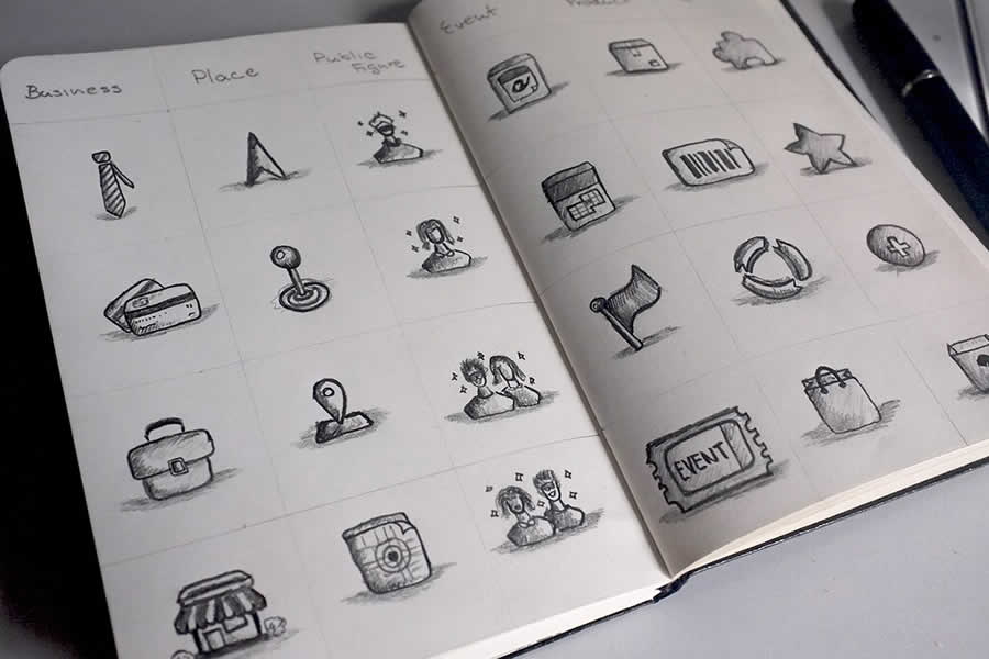 Icon Ideas Sketches