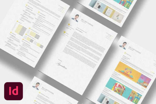 10+ Best Free InDesign Templates for Professional Resumes