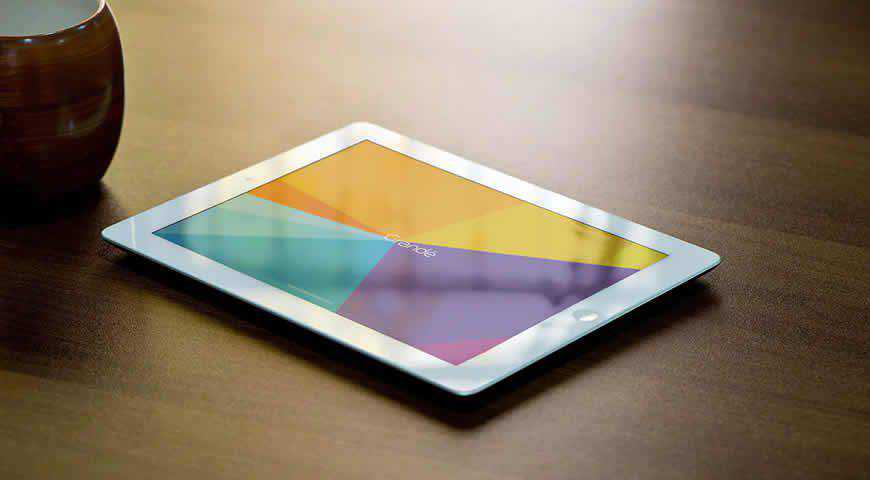 iPad Photoshop PSD Mockup Template
