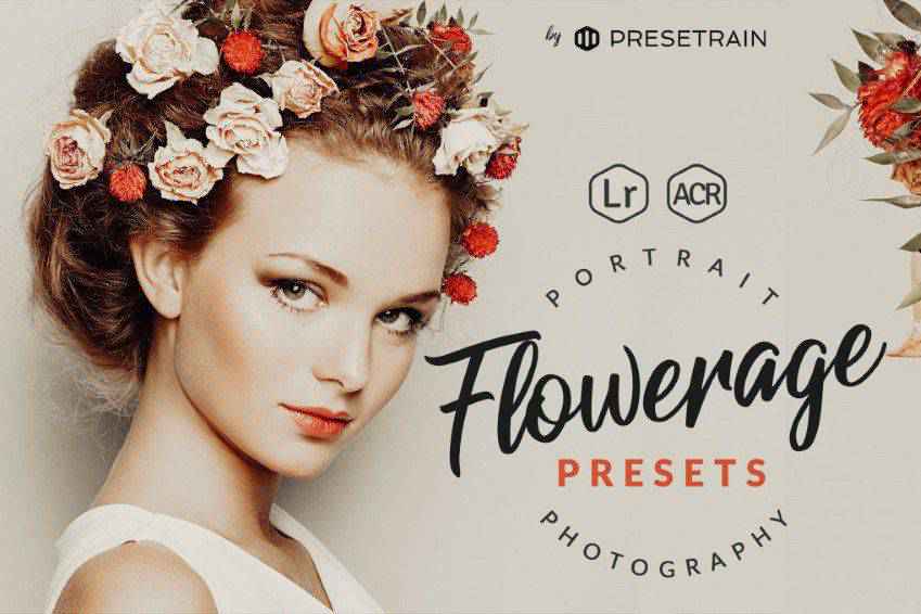 Flowerage Portrait Lightroom Presets