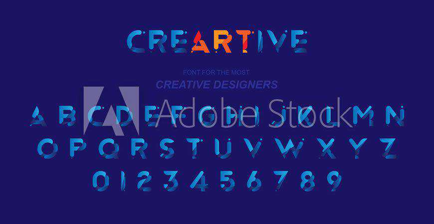 Creartive logo font typeface logotype