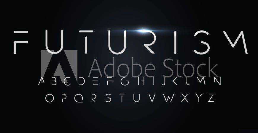 Futurism Minimal logo font typeface logotype