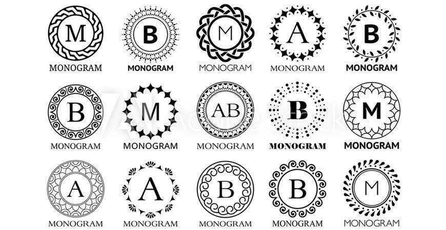 Monogram Alphabet Logo Templates