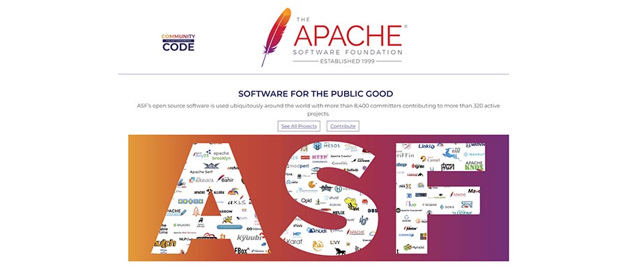 The Apache web server has been in existence since 1995.