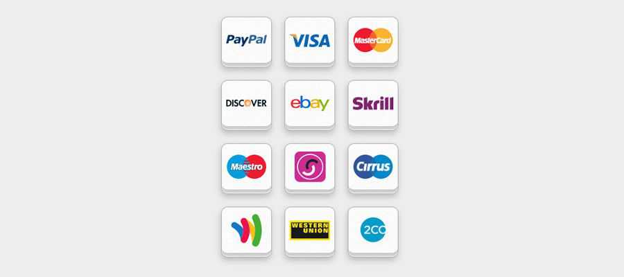 Free Online Payment Icon Set psd png
