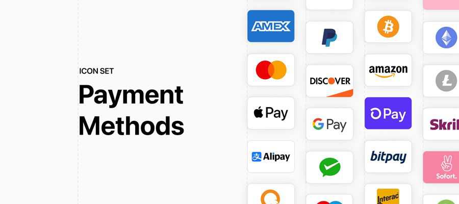 Free Payment Method Icon Set Figma