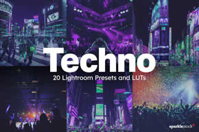 Techno Lightroom Presets and LUTs