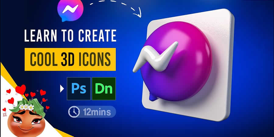 Create App Icons with Custom 3D Objects