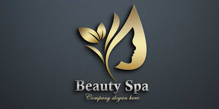 Beauty Logo Design in Photoshop