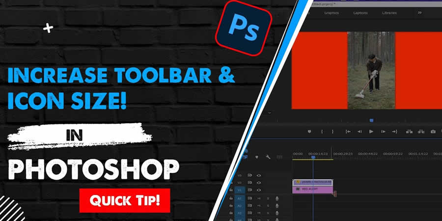 How To Increase Toolbar Size in Photoshop