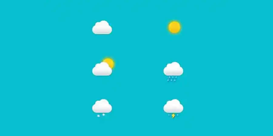 Create a Set of Weather Icons in Photoshop