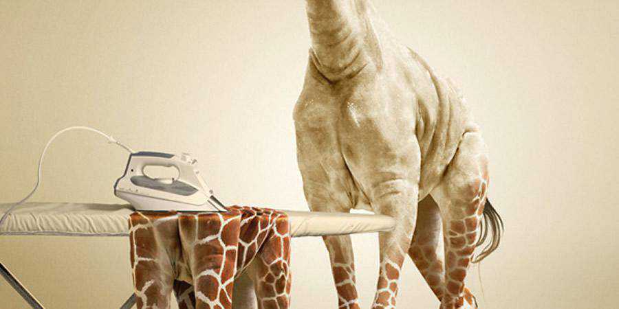 Undress a Giraffe tutorial graphic designers Photoshop