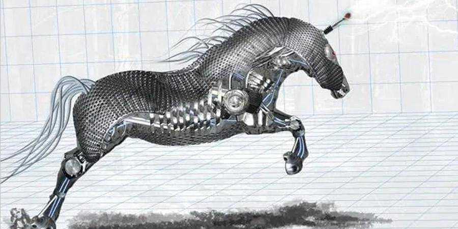 Amazing Mechanical Horse tutorial graphic designers Photoshop