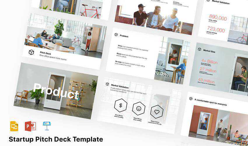 Startup Pitch Deck PowerPoint business proposal presentation template