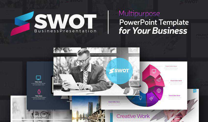 swot PowerPoint general business multipurpose presentation template