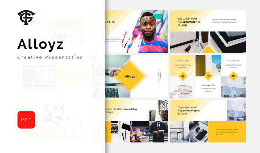 Alloyz PowerPoint general business multipurpose presentation template