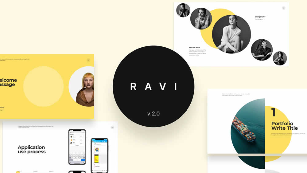 ravi free powerpoint templates designers creatives 