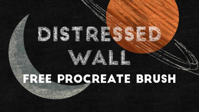 free Distressed Wall Procreate Brushes