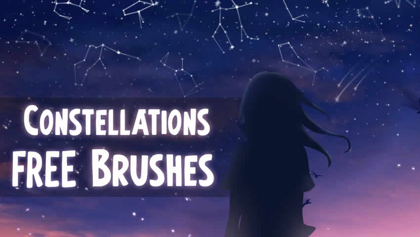 Constellation Free Procreate Brushes