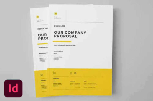 20+ Best Business & Project Proposal InDesign Templates