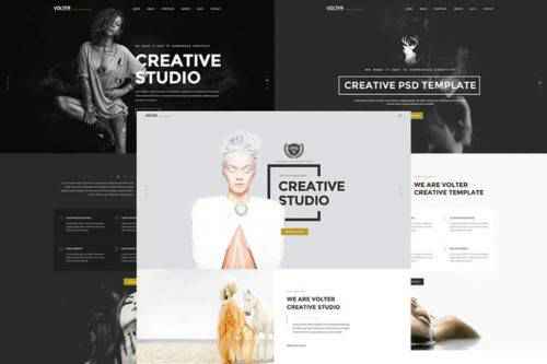 The 50 Best Free Website Templates for Photoshop