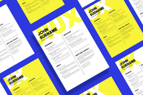 20+ Beautiful & Free Resume Templates for Designers