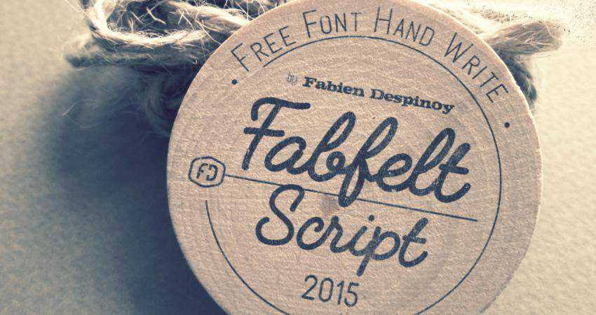 Free Fabfelt Script Font