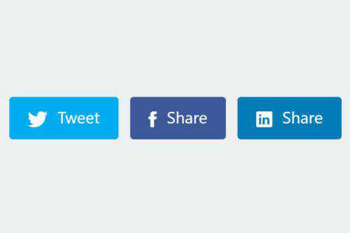 9 CSS & JavaScript Snippets for Creating Social Sharing Buttons