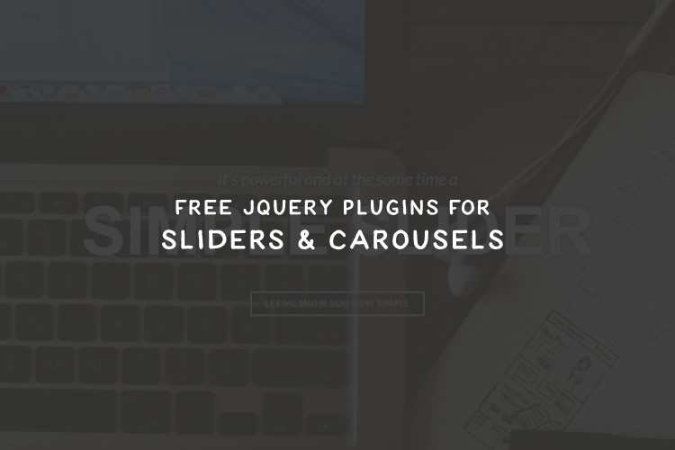 15 Free Slider & Carousel jQuery Plugins