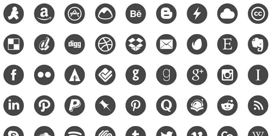 Simple Social Icon Webfont