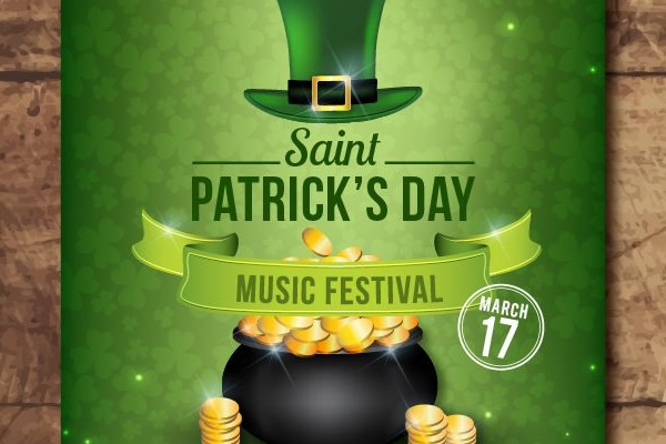 5 Free Flyer & Poster Templates for St. Patrick’s Day