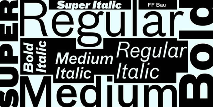Font Types Serif Sans-Serif Bold Italic