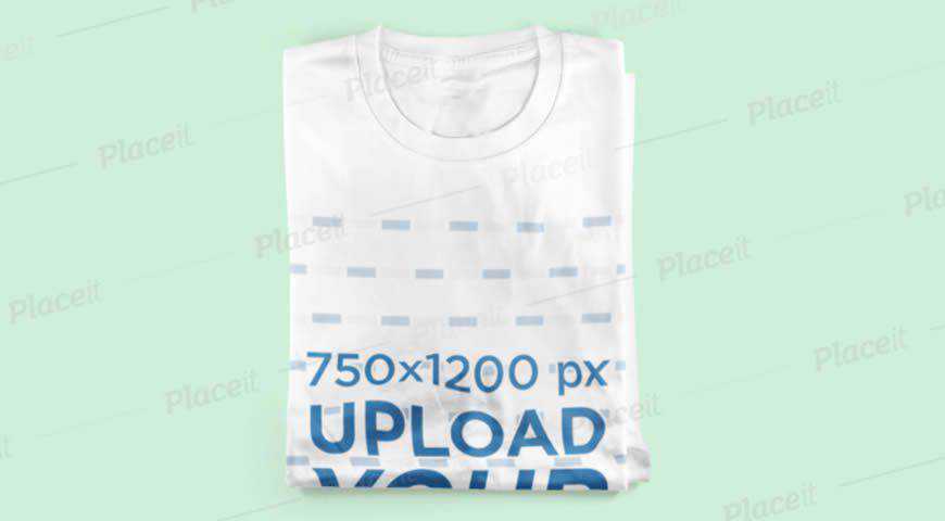Neatly Folded Sweatshirt Photoshop PSD Mockup Template