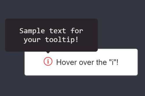 10 CSS Code Snippets for Creating Tooltips