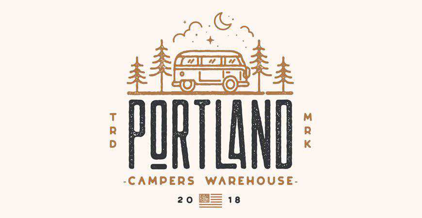 Portland Traveler & Adventure Logo Templates travel holiday vacation