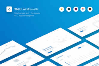 WeDot Wireframe UI Kit