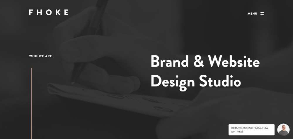 fhoke web design agency creative studio inspiration