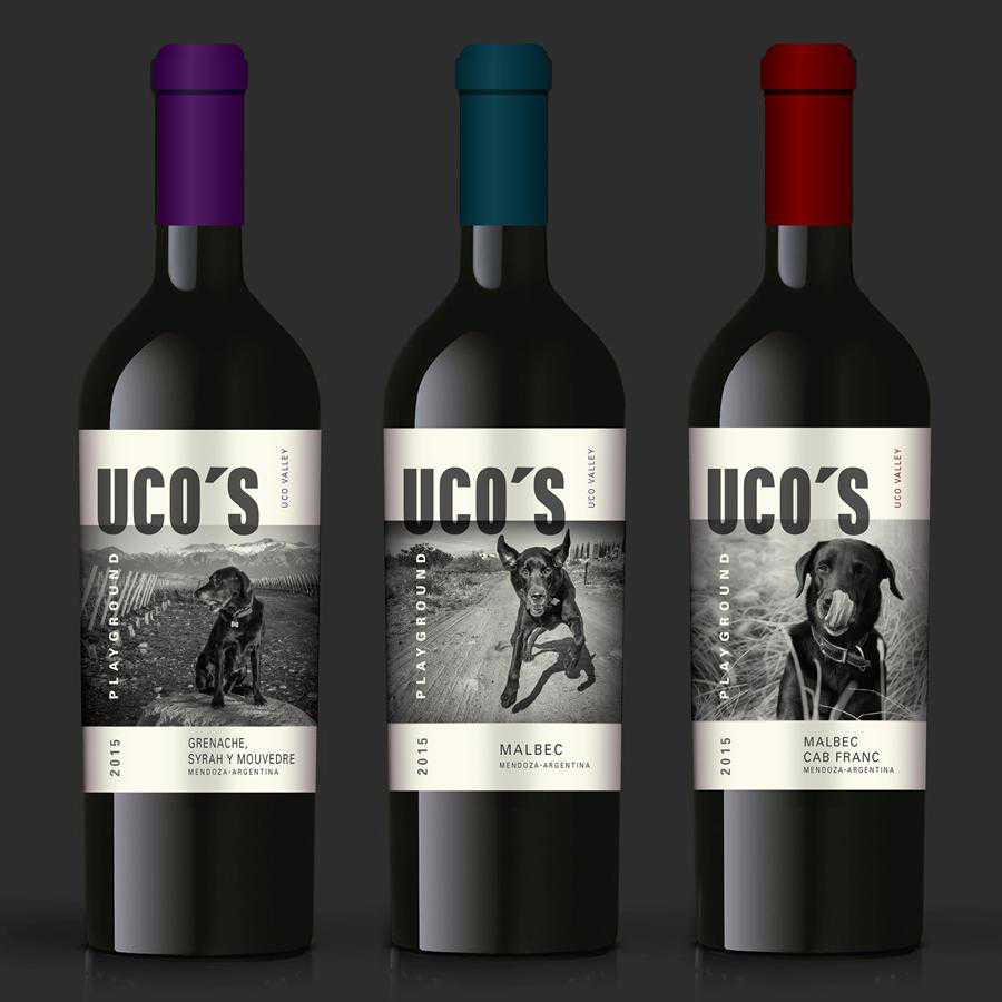 Uco Playground wine label design inspiration