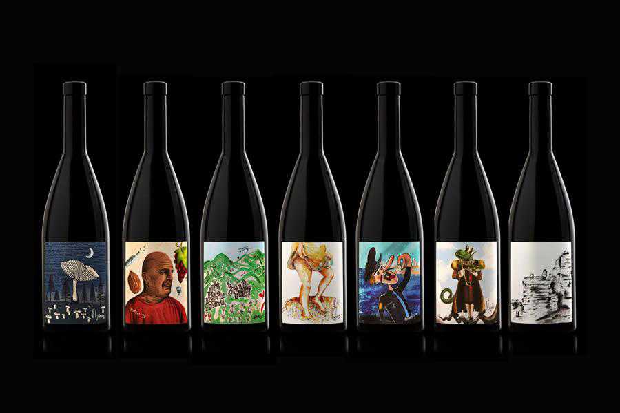 Microvinifications Label Design inspiration
