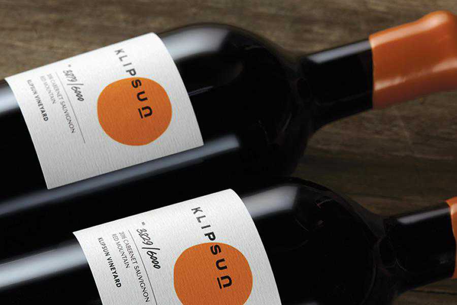 Klipsun wine label design inspiration