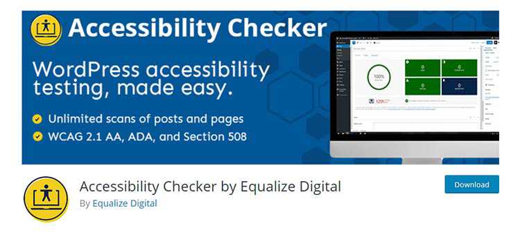Accessibility Checker by Equalize Digital
