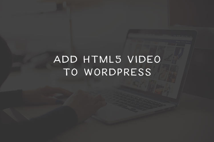 How to Add HTML5 Video to WordPress Using Custom Fields