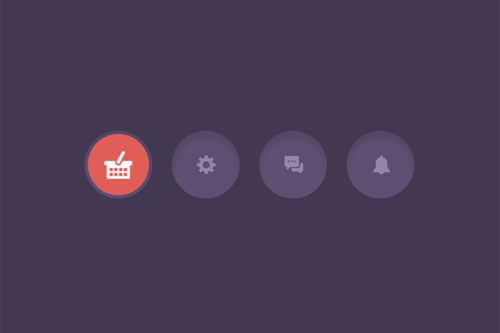 8 CSS & JavaScript Snippets for Creating Icon-Based Navigations